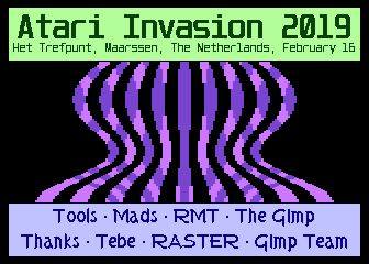Atari Invasion Invitation