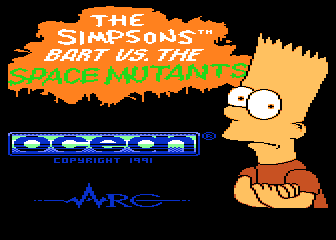 Bart vs. the Space Mutants