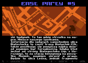 East Party #5 Invitation