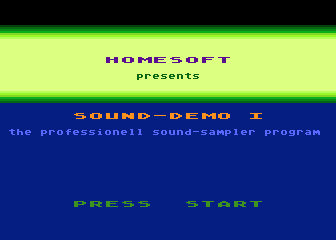 Sound-Demo I