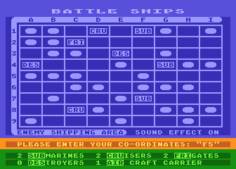 Battle Ships (John Foskett)