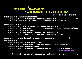 Last Starfighter (CZ)