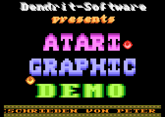 Atari Graphic Demo