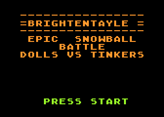 Epic Snowball Battle Dolls vs Tinkers