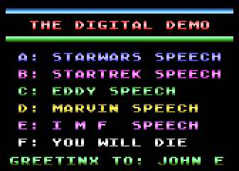 The Digital Demo