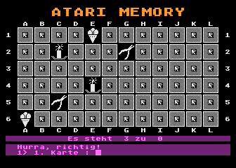 Atari Memory
