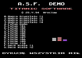 A.S.F. Music Demo