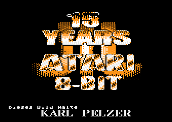 Atari 8-bit Birthday Demo 1