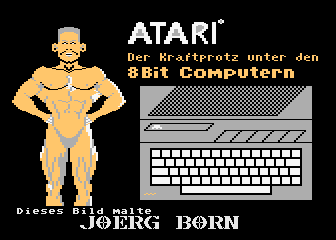 Atari 8-bit Birthday Demo 2