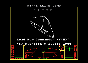 Atari Elite Demo