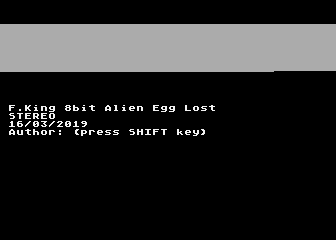 F.King 8bit Alien Egg Lost