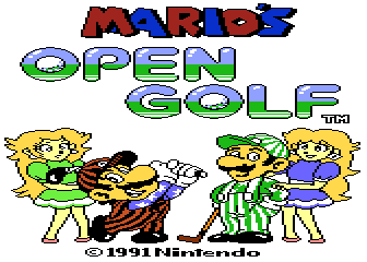 Mario's Open Golf
