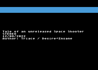 Tale of an Unreleased Space Shooter