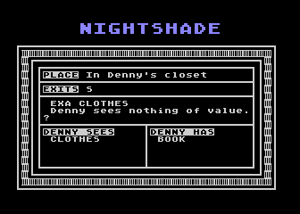 Nightshade (Clayton Walnum)