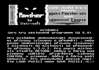 Panther - Part I