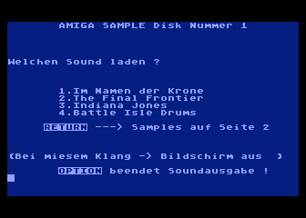 Amiga Sample Disk Nummer 1