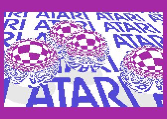 Atari 130XE Shiny Bubbles