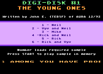 Digi-Disk #1 - The Young Ones