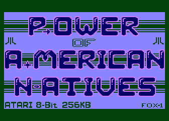 Power of American Natives Demo